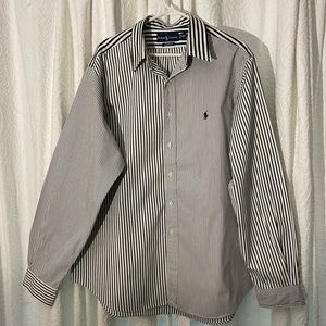 Mens Polo Longsleeve Button down shirt